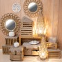 Juego de Cajas Decorativas Signes Grimalt Madera 30 x 26 x 40 cm