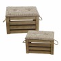 Set de boîtes décoratives Signes Grimalt Bois 30,5 x 27 x 40,5 cm