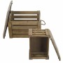 Set de boîtes décoratives Signes Grimalt Bois 30,5 x 27 x 40,5 cm