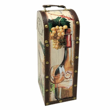 Caisse Signes Grimalt Bouteilles de vin Bois MDF 11 x 36 x 11 cm