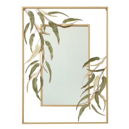 Miroir mural Signes Grimalt Décoré Doré 4,5 x 100 x 70 cm