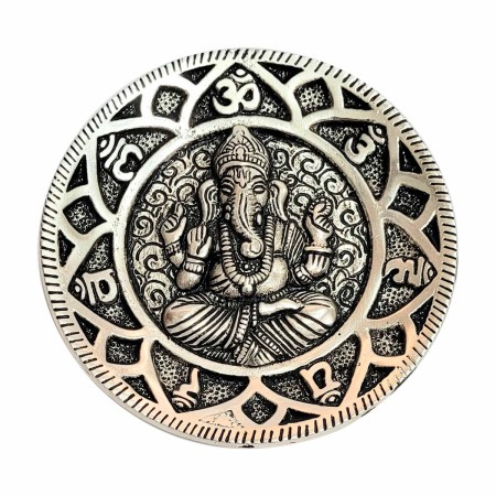 Quemador Signes Grimalt ganesha Dorado Varitas de incienso Aluminio 11,5 x 1 x 11,5 cm