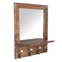 Portemanteau Signes Grimalt Miroir Bois 12 x 54 x 44 cm