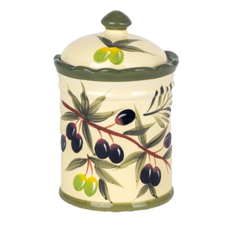 Sucrier Signes Grimalt Olive Dolomite 12 x 18 x 12 cm