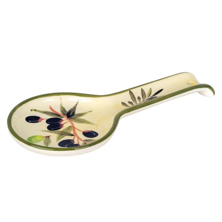 Pose-cuillères Signes Grimalt Olive Dolomite 12,5 x 2,5 x 26 cm
