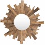 Miroir mural Signes Grimalt Rond Marron 3 x 80 x 80 cm