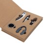 Set de Accesorios para Vino Signes Grimalt Madera Metal 16 x 2,5 x 23 cm