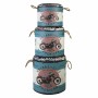 Juego de taburetes Signes Grimalt Motocicleta Vintage 40 x 42 x 40 cm
