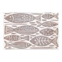 Boîte pour infusions Signes Grimalt Poissons Bois MDF 16 x 8 x 24 cm