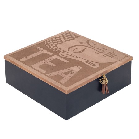 Boîte pour infusions Signes Grimalt Buda Bois MDF 20 x 7 x 20 cm
