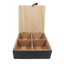 Boîte pour infusions Signes Grimalt Buda Bois MDF 20 x 7 x 20 cm