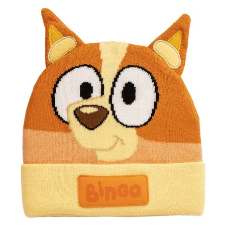 Bonnet enfant Bluey Bingo Orange (Taille unique)