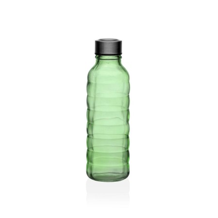 Bouteille Versa 500 ml Vert verre Aluminium 7 x 22,7 x 7 cm