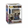 Figura Decorativa Funko Pop! Rocket Multicolor Vinilo