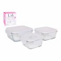 Ensemble de 3 Boîtes à Lunch LAV Verre (3 pcs)