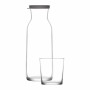 Lot LAV Pichet Verres Verre (7 pcs)