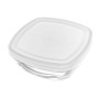 Boîte à lunch Freshbox Transparent Carré Avec couvercle (11 x 11 x 4,5 cm) (11 cm) (11 cm)