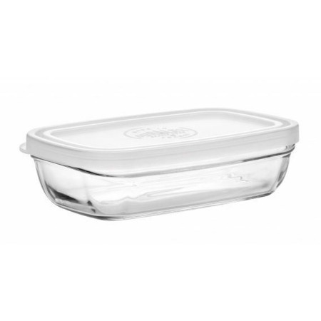 Boîte à lunch Freshbox Transparent Avec couvercle Rectangulaire (15 cm)