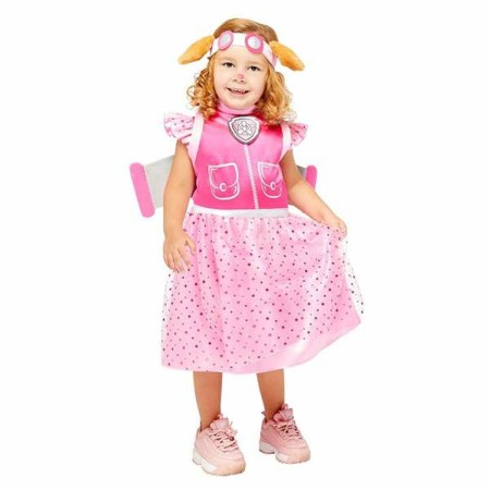 Déguisement pour Enfants The Paw Patrol Skye Deluxe Rose 3 Pièces