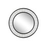 Miroir sur pied Home ESPRIT Noir Bois Miroir Moderne 88 x 5 x 88 cm
