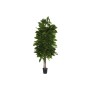 Arbre Home ESPRIT Polyester Bois 100 x 100 x 185 cm