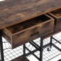 Chariot de Cuisine Versa Marron Bois MDF 40 x 85 x 90 cm