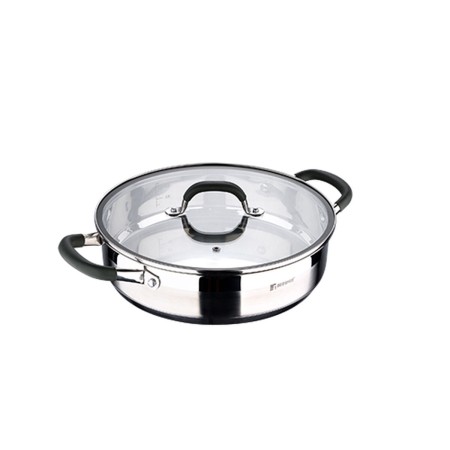 Casserole Bergner MIDNIGHT Ø 28 cm Acier inoxydable Aluminium