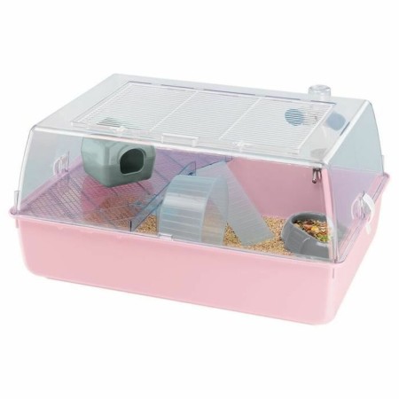 Jaula Ferplast Mini Duna Hámster Rosa Plástico