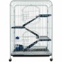 Cage Tyrol 205594 Rongeurs Avec des roues Plastique 64 x 44 x 93 cm