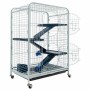 Cage Tyrol 205594 Rongeurs Avec des roues Plastique 64 x 44 x 93 cm