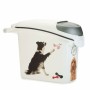 Bote de comida para mascotas Curver Love Pets Blanco Caucho Plástico 15 L