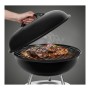 Barbecue Algon Noire Avec couvercle (34 cm)