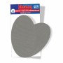 Parches termoadhesivos Hidalgo Codera Rodillera Gris Perla 15,5 x 9,5 cm 2 Unidades