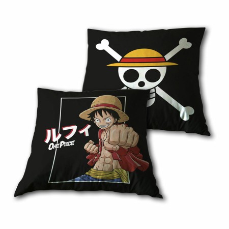 Coussin One Piece Noir 35 x 35 cm