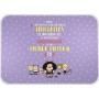 Alfombrilla Antideslizante Grafoplas Mafalda Sobremesa Multicolor PVC 47 x 33 cm (2 Unidades)