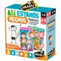 Juego Educativo HEADU Así Estamos Hechos Montessori (4 Unidades)