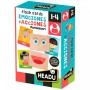 Juego Educativo HEADU Flash Cards Emociones y Acciones Montessori (5 Unidades)