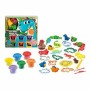 Pâte à modeler en argile PlayGo Dino Party Dough Multicouleur (23 Pièces)