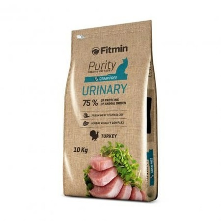 Aliments pour chat Fitmin Purity Urinary Adulte Dinde 10 kg