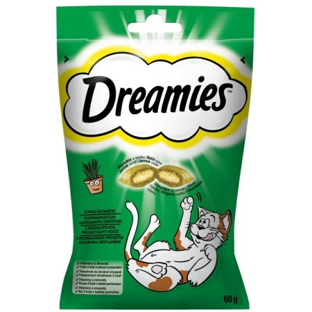 Snack para Gatos Dreamies Catnip 60 g Fresco Carne