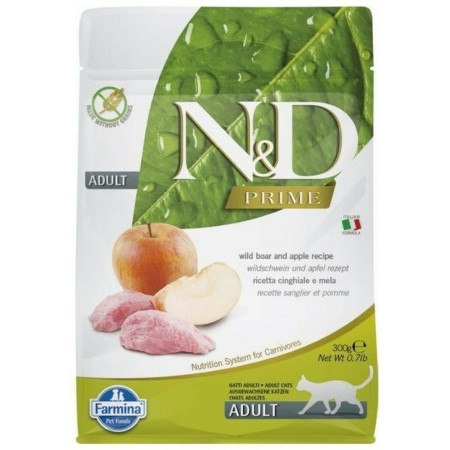 Comida para gato Farmina N&D Prime Cat Boar Adulto Manzana 300 g