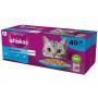 Collation pour Chat Whiskas  40 x 85 g Saumon Thon