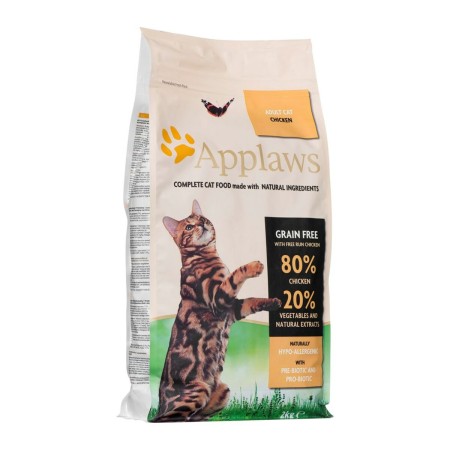 Aliments pour chat Applaws Adult Adulte Poulet 2 Kg