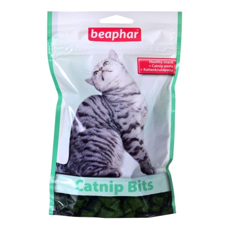 Snack para Gatos Beaphar Catnip Bits 150 g Golosinas Hierba gatera Carne