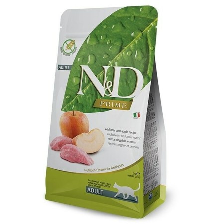 Comida para gato Farmina N&D CAT PRIME Adulto Manzana 5 kg