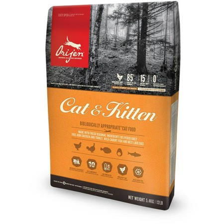 Comida para gato Orijen Cat & Kitten Pollo Pavo 5,4 kg