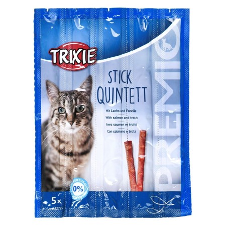 Snack para Gatos Trixie  5 x 5 g Salmón