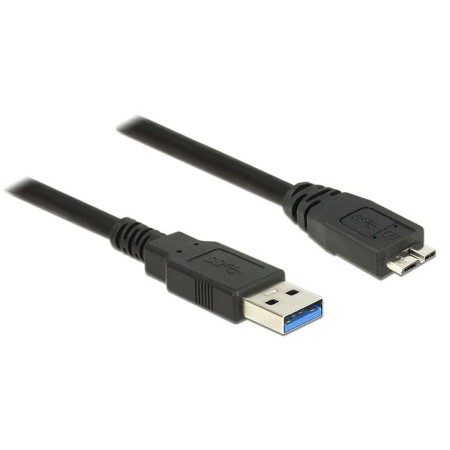 Cable USB 3.0 A a Micro USB B DELOCK 85071 Negro 50 cm