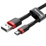 Câble USB vers micro USB Baseus Cafule Noir Rouge 2 m