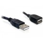 Cable USB DELOCK 82457 Negro 15 cm 150 cm